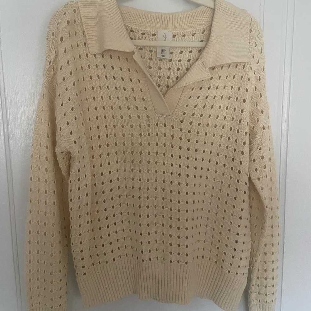 Joie crochet sweater size Medium